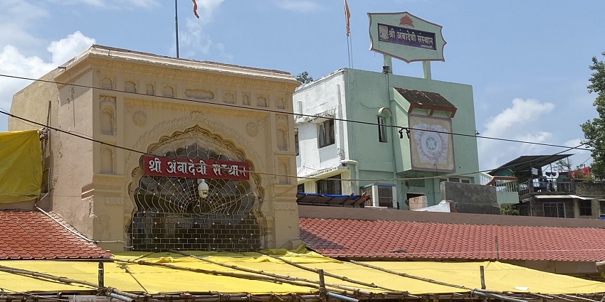 Goddess Amba temple, among the famous places to visit in Amravati, attracts devotees with Navratri festivities.