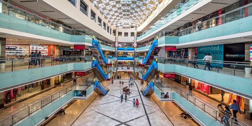 Ambience Mall is a shopping mall with numerous stores and entertainment options.