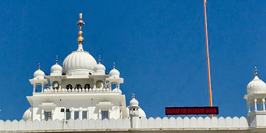 Anandpur Sahib is a holy site in Punjab that is one of the top pilgrimage sites for Sikhs