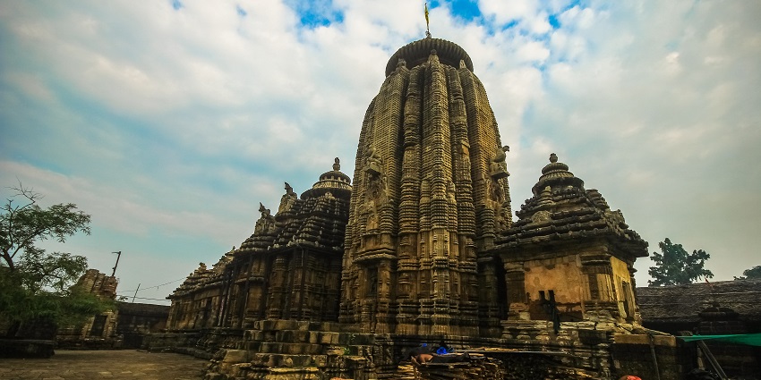 Snapshot of the beautiful Ananta Vasudeva mandir dedicated to the Lord Krisha in Odisha