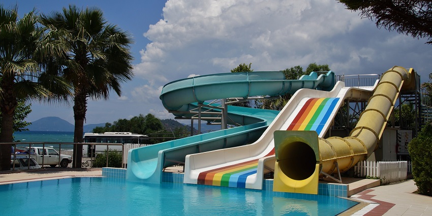 The Angel Resort & Amusement - Water Park offers high-speed slides and adventures