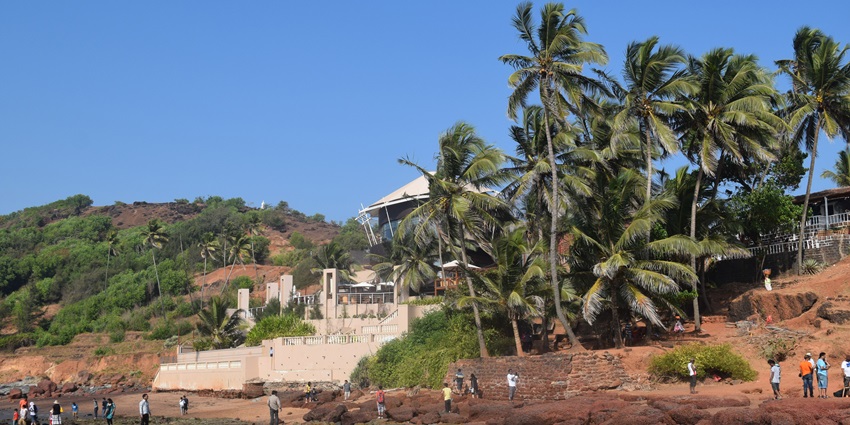 Explore Anjuna Beach & Flea Market, one of the places to visit near Baga Beach.