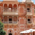 Anokhi Museum of Hand Printing, located in Jaipur, showcasing a haveli-style architecture.