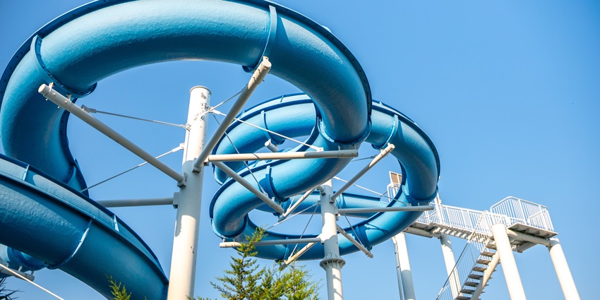An image of Apsara Vihar Water Park featuring beautifully designed pools and relaxing areas for families.