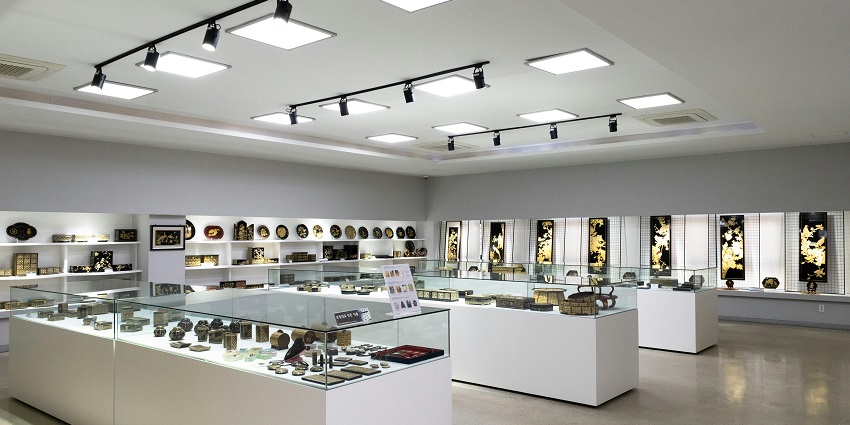 An inside view of Archeological Museum Bhopal, one of the popular museums in Bhopal.