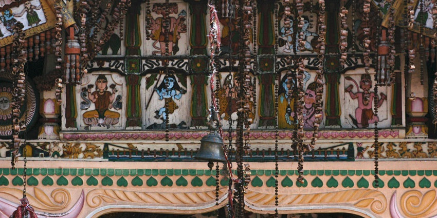 The architectural significance of the temple is that it is laden with intricate carvings.