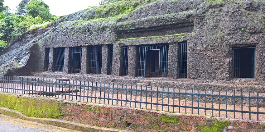 A stunning natural formation featuring intricate rock structures and historical significance
