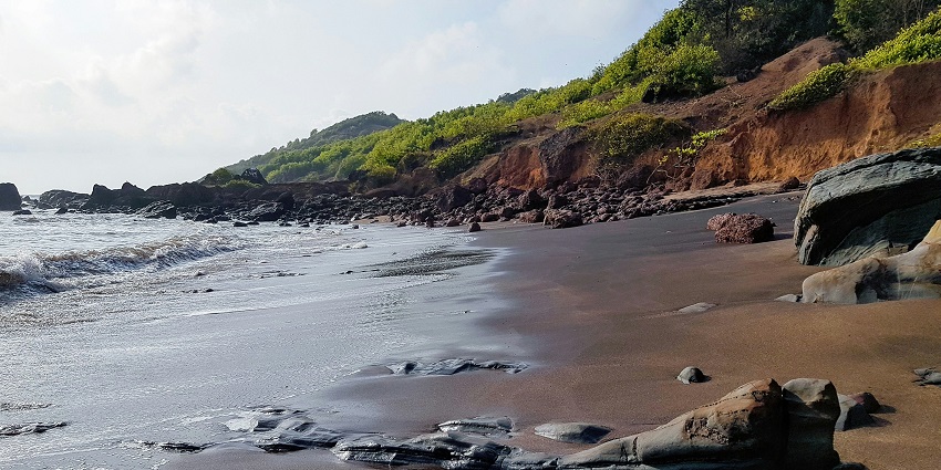 Experience tranquillity and serenity at Ashvem Beach which is popular spot in Goa.