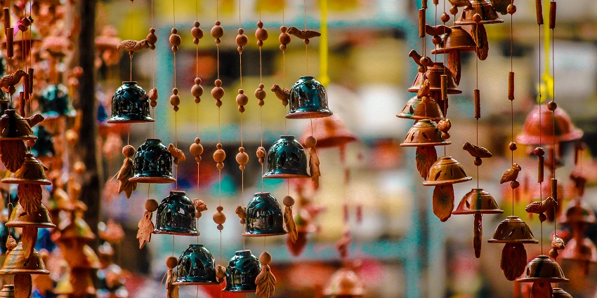An image displaying vibrant celebration during a local festival in Bhedaghat.