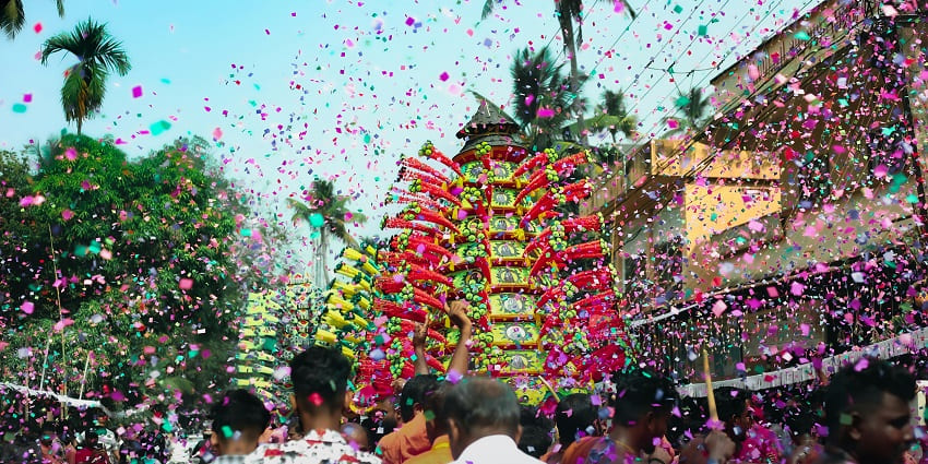 Immerse yourself in the authentic aura of Kasapuram temple by attending the local festivals