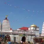 A view of the Babadham Temple in Jharkhand, which is an abode to Lord Shiva