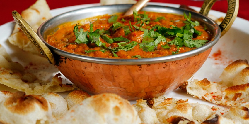 The snapshot of the Naand with the delicious butter paneer served in the restaurant