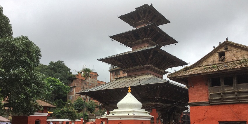 Bagalamukhi Temple, with intricate wooden carvings, is one of the most visited Kangra Temples