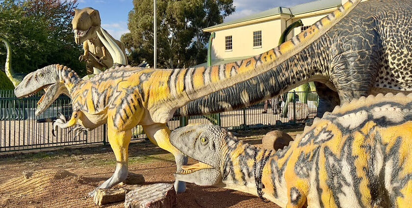 Entrance of the Balasinor Dinosaur museum which looks alluring.