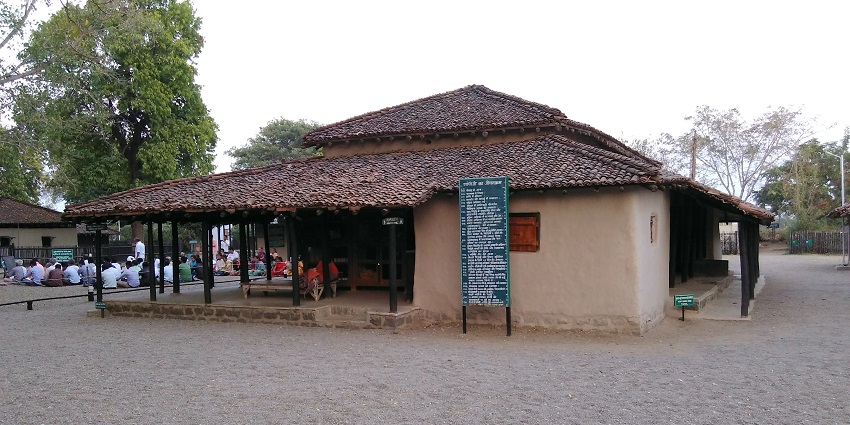 A glimpse of the famous Bapu Ki Kuti Museum, one of the quaint Indore museums.
