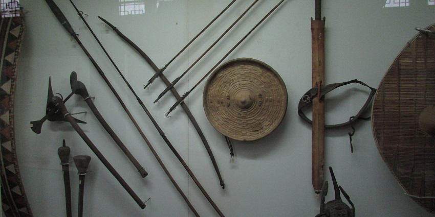 War utilities used in the past have been collected and preserved at Baroda Museum