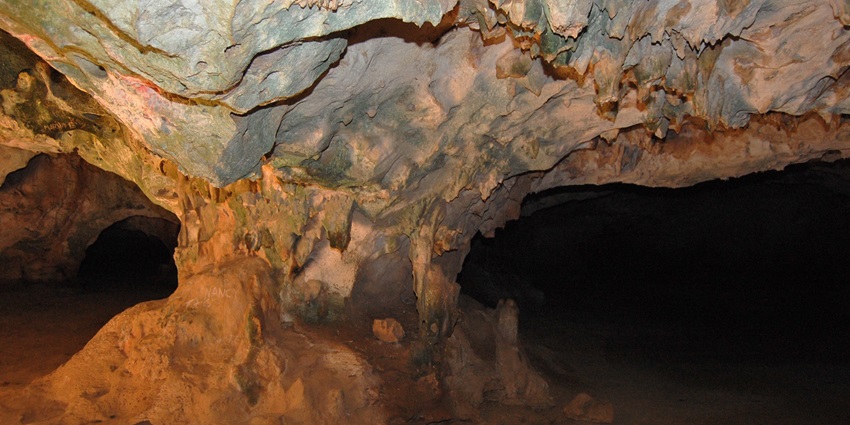 A glimpse of the Bat Cave, one of the top places to visit in Pokhara in Nepal.