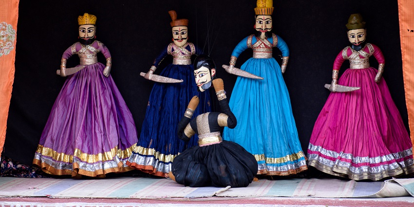 Beawar City’s puppet dolls, a vibrant cultural highlight of its buzzling markets.