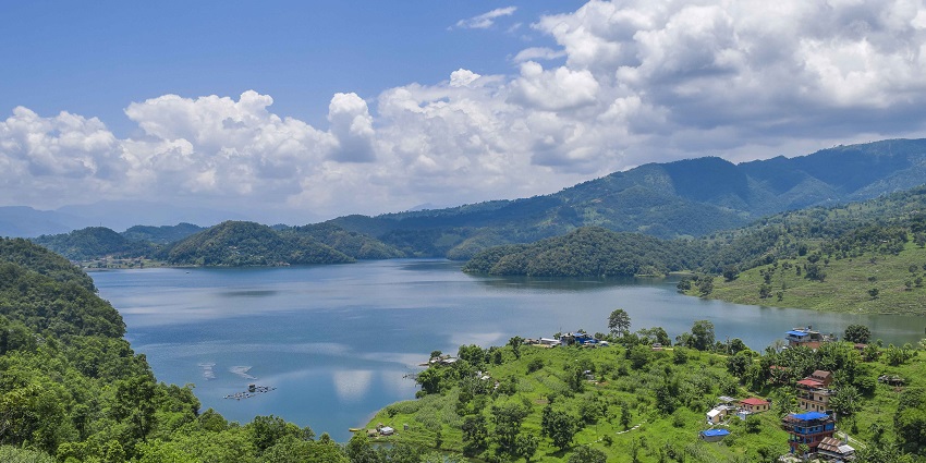 Begnas Lake is one of the beautiful places to visit in Pokhara due to its serene beauty.