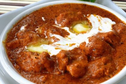 Delicious butter chicken masala, one of the best food in Bharuch for non- veg lovers