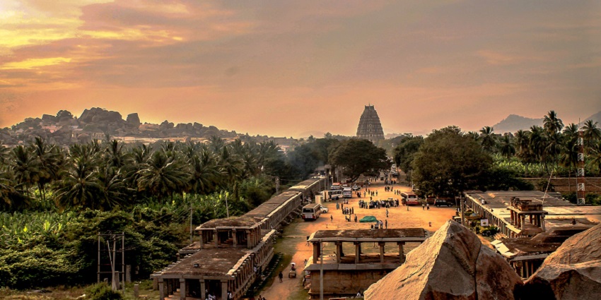 Surroundings of the Wonderla water park activities are beautiful during winter.