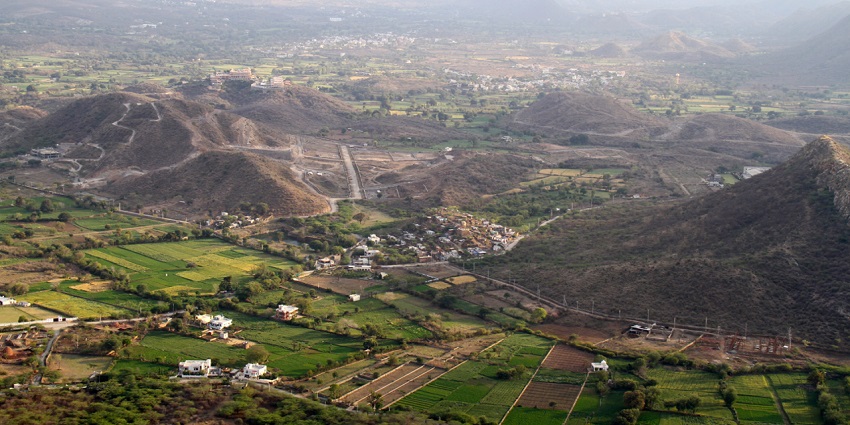 Visit Jungle Safari Park Udaipur during October-March for mild weather and wildlife.