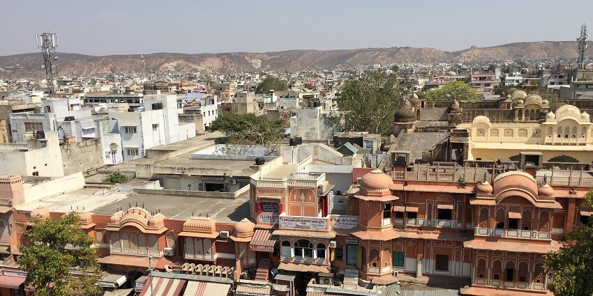 Ideal trekking weather in Jaipur from October to March, with pleasant temperatures.
