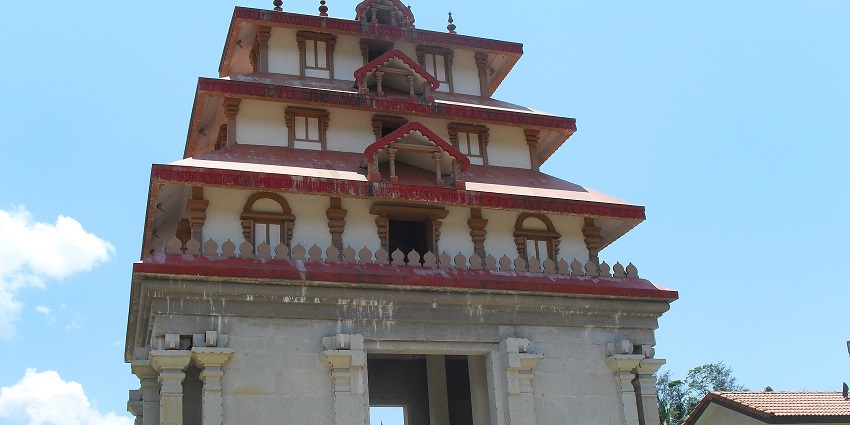 Head to the Bhagamandala Temple for a spiritual experience near the attraction.