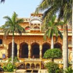 Bharatpur Palace, one of the most artistic places to visit in Bharatpur with a blend of Mughal and Rajput architecture