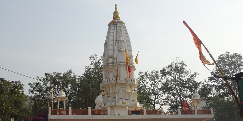 The Bharthari Temple, a pilgrimage site and one of the places to visit near Bhiwadi.