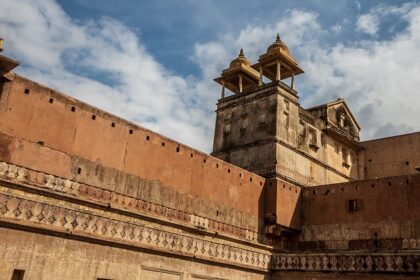 Picturesque view of the ancient Bhatner Fortress in Hanumangarh, Rajasthan