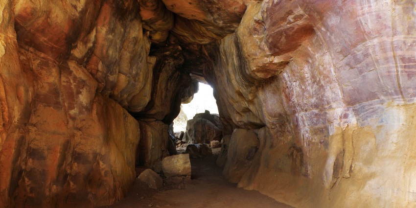 Rock shelters at Bhimbetka, these caves are a haven for history lovers