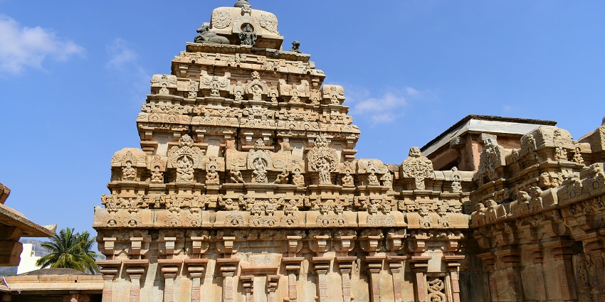 A view of the Bhoga Nandeeshwara Temple, one of the top places to visit near Lepakshi.