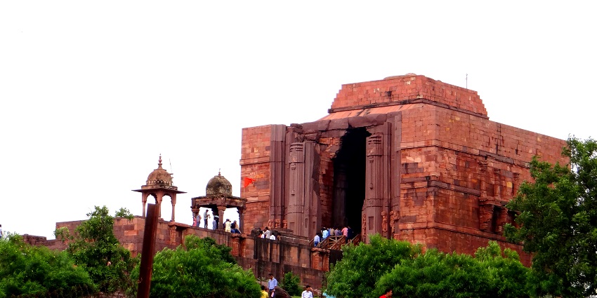 View of the ancient Shiva Temple in Bhojpur, one of the top serene romantic places