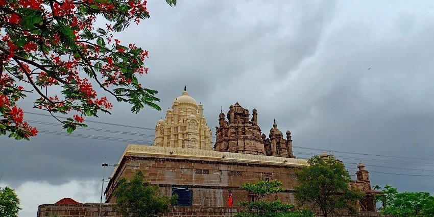 Historic temple on a hill offers stunning views and serenity.
