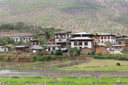 Traditional Bhutanese rural scenery and landscape-things to do in Bhutan