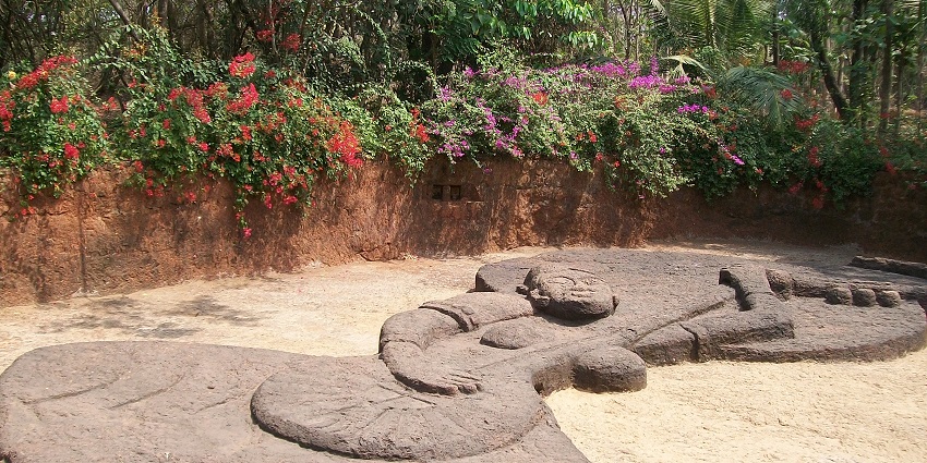 Panoramic sculpture of Meera in the iconic Big Foot Museum in Goa
