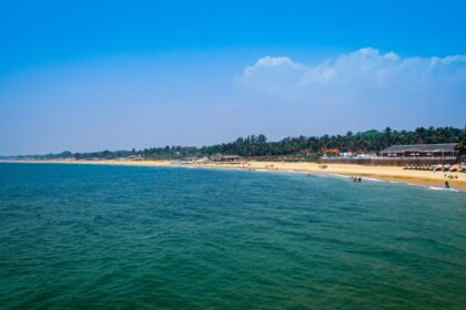 A glimpse of clear waters and a serene atmosphere at Butterfly Beach, South Goa.