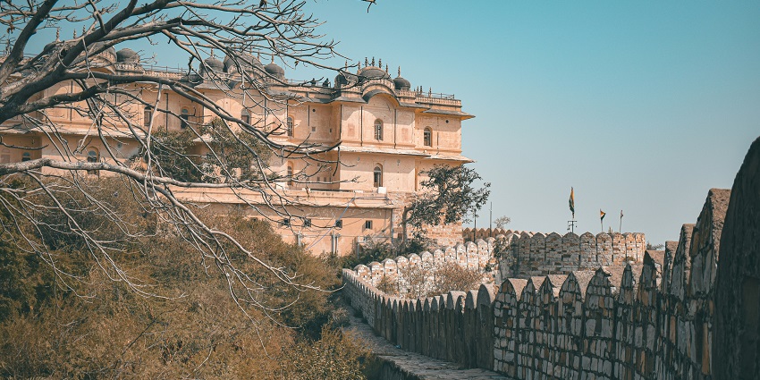 Bilasgarh, a tourist attraction near Gugor Fort features historic ruins and fort walls.