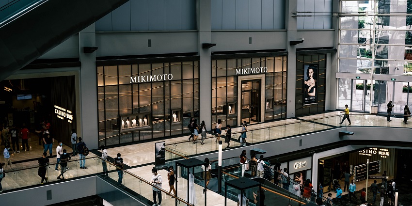 Vibrant mall buzzing with shopping and entertainment, reminiscent of BioScope Mall