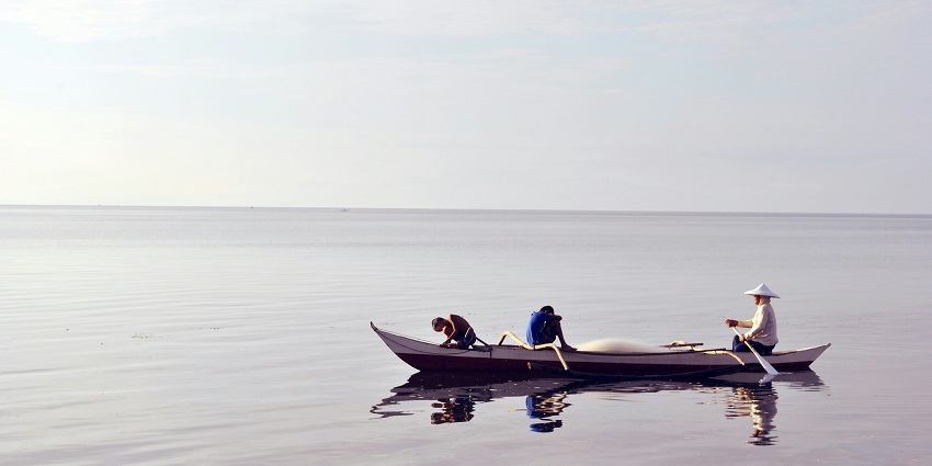 Enjoy boating at Tikkar Taal as one of the things to do in Morni hills in Haryana.