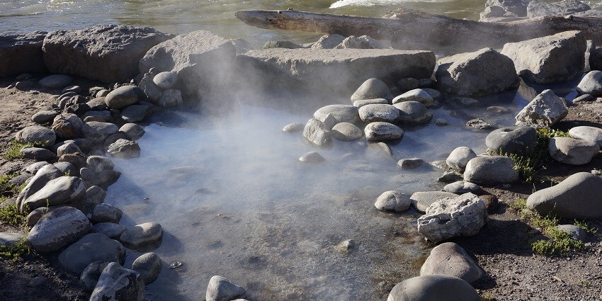Snapshoto of the beautiful Borong Hot Springs one of the best places to visit in Ravangla