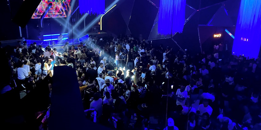 One of the best places to visit near Baga Beach at night for partying