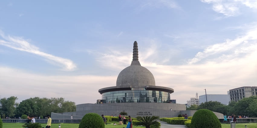 Buddha Smriti Park with Stupa is a memorial building to explore near Patna Museum.