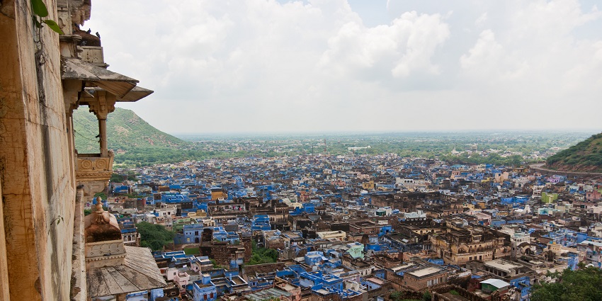 A view of Bundi’s Taragarh Fort, one of the best places to visit for exploration.