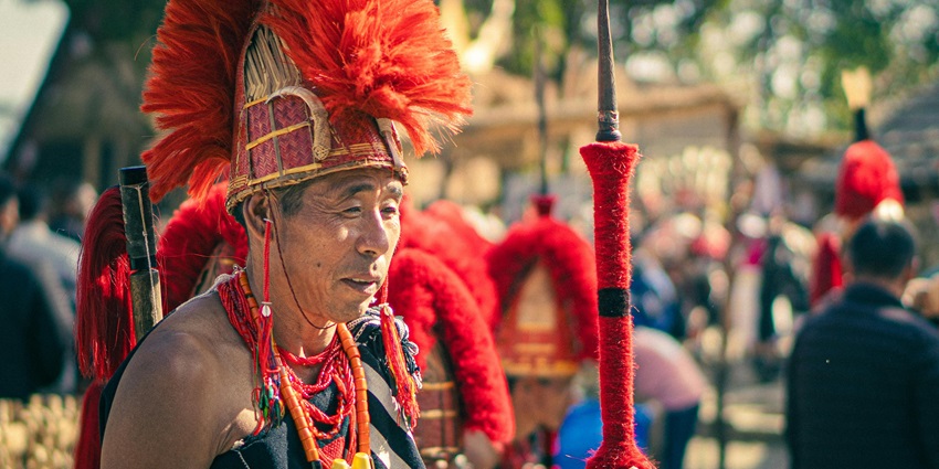 Traditional Festival with Vibrant Tribal Attire - Bushu Festival - Dimapur