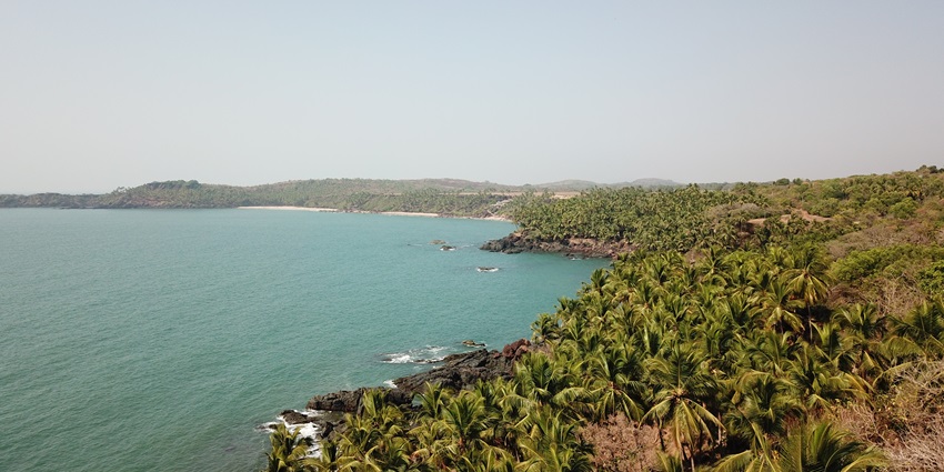 A glimpse of Cabo De Rama Fort which is one of the places to visit in Goa In May.