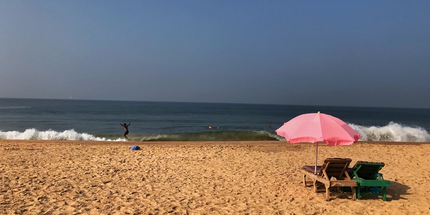 Often referred to as the “Queen of Beaches,” Calangute is the largest beach in North Goa.