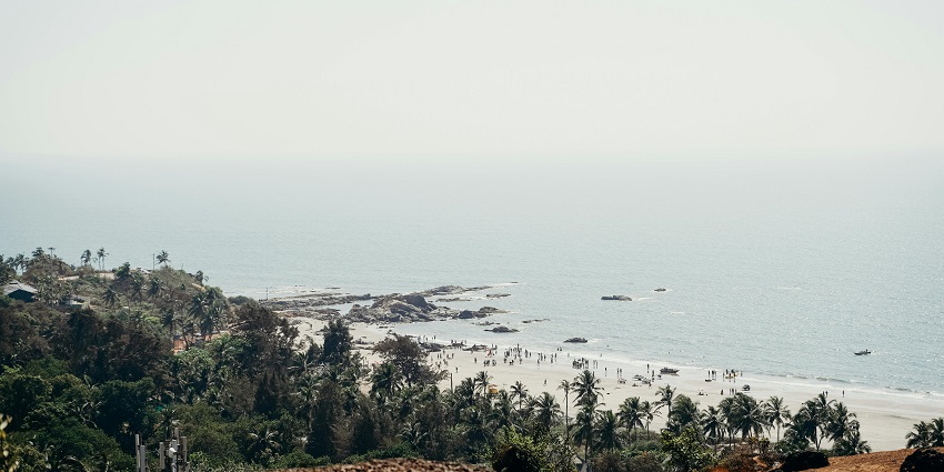Calangute Beach is one of the picturesque places to visit in Goa with family for fun.
