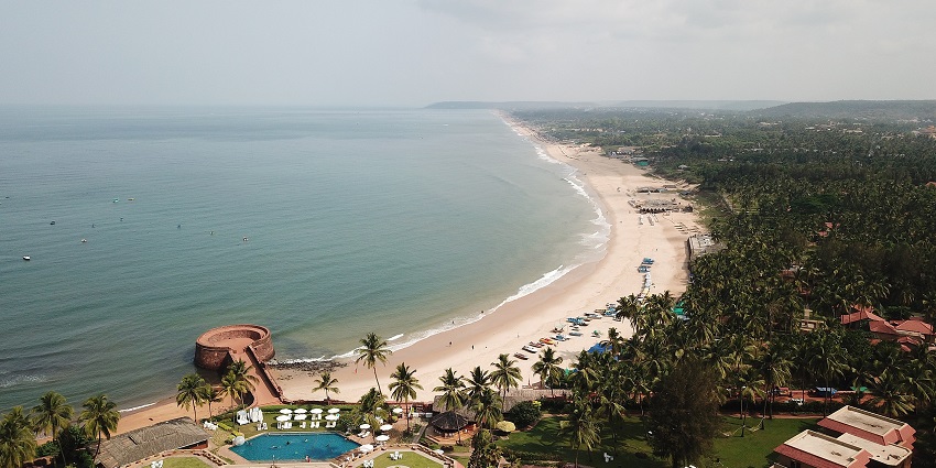 Candolim Beach is one of the best places to visit in Calangute.